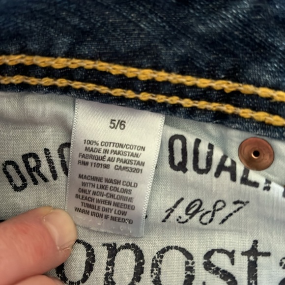 Aeropostale Cropped Jean size 5/6 - Picture 6 of 15